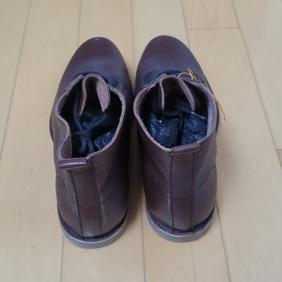 Frank Wright Mortimer II Brown Leather Boots - Picture 4 of 5